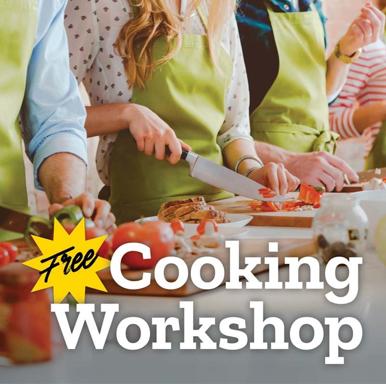 Cooking Workshop Flyer